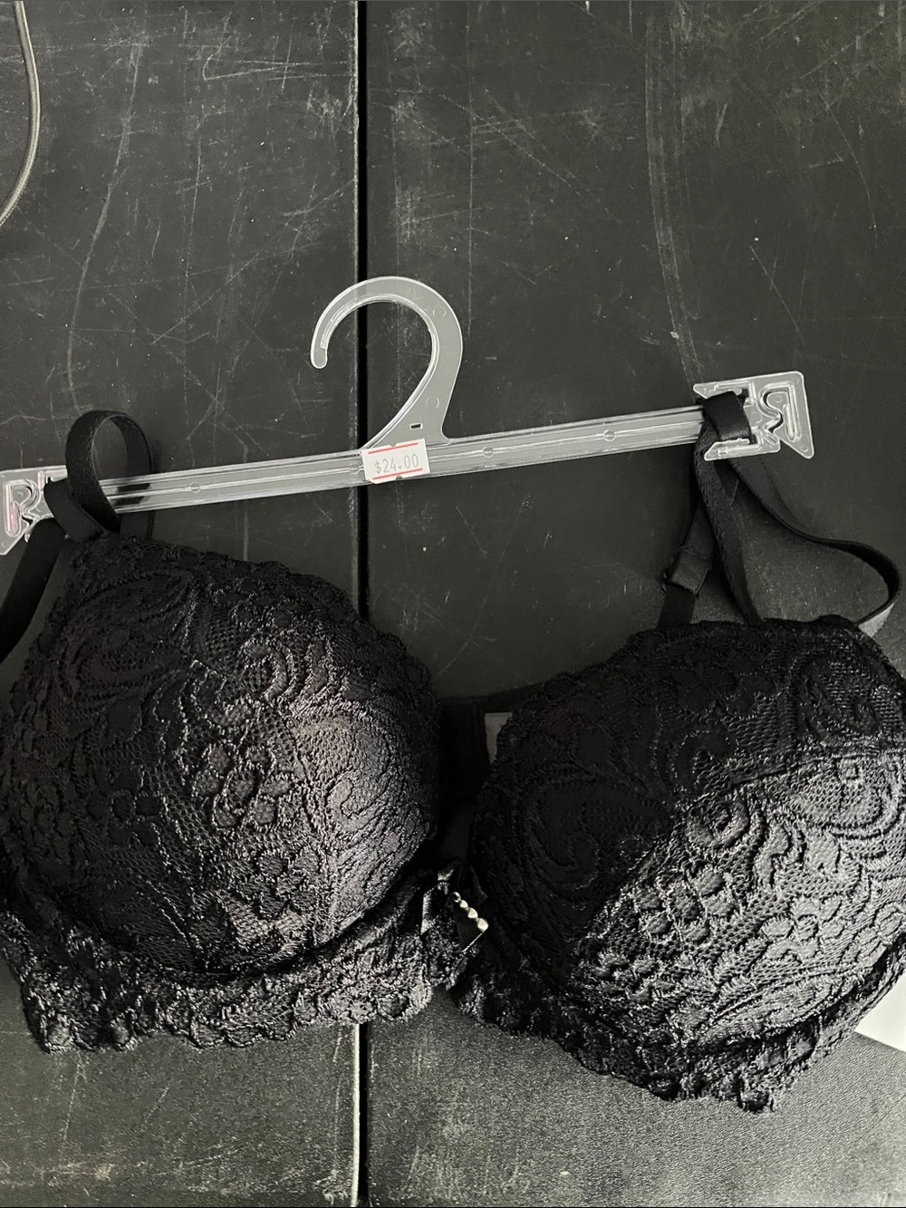 smart & sexy Black Lace Push-Up Bra